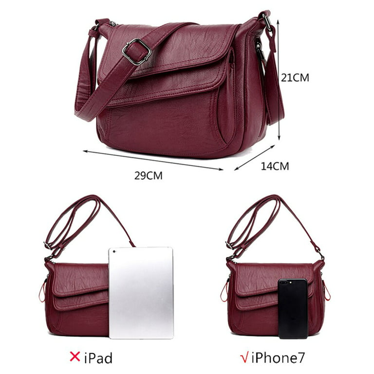 PIKADINGNIS Fashion Handbag Purse Crossbody Bag for Women Designer Women  Shoulder Bag Flap Women Messenger Bags Classic Pu Ladies Bags 
