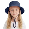 thumbnail image 5 of Caqnni Boys And Girls Beach Sun Hat Outdoor Sun Hat For Toddler Baby Kids Fishing Hat Breathable Sun Hat Beach Hat, 5 of 5