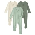 thumbnail image 1 of Pijama para Bebé Yoofoss de Bambú 3-6 Meses con Pies y Cierre, 1 of 6
