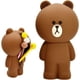 thumbnail image 1 of Estuche para lápices con diseño de oso marrón, estilo kawaii, para niñas y niños, con diseño de oso marrón, ideal como estuche de almacenamiento para lápices, estuche de papelería para estudiantes y, 1 of 7