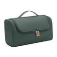 thumbnail image 4 of Estuche de viaje con asa para secador de pelo portátil para hombres y mujeres Verde, 4 of 9