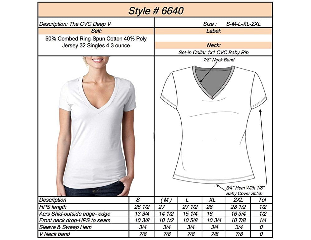 Women's Clementine Deep V Neck T-Shirt (Pack of 3)