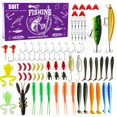 thumbnail image 2 of TIELUTT Fishing Kit Includes: for Saltwater Freshwater Trout Fishing Fishing Set D Ring Ice Line Alarm Ice Ice Saw Saltwater Hooks Assortment Bottom Rigs Saltwater, 2 of 4