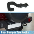 thumbnail image 4 of Unique Bargains 1 Pair Car Rear Bumper Tow Hook Black Replacement for Jeep Gladiator JT 2018-2021, 4 of 7