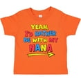 thumbnail image 3 of Inktastic Yeah I'd Rather Be with My Nana in Red Yellow and Blue Boys or Girls Toddler T-Shirt, 3 of 5