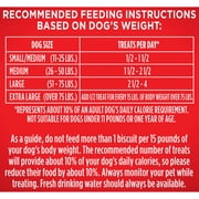 Milk Bone GravyBones Dog Biscuits, Gravy Coated Small Dog Treats, 60 oz Box