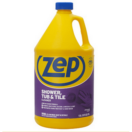 Gallon Zep Commercial Shower Tub and Tile Cleaner Only (Best Tile For Shower Easy To Clean)