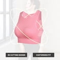 thumbnail image 4 of TFixol Sujetador deportivo para mujer Push-up a prueba de golpes sin alambre acolchado Crop Top, 4 of 8