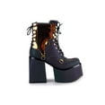 thumbnail image 2 of Women's Laceup Bootie Chunky Platform Heel, 2 of 3