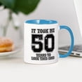 thumbnail image 3 of CafePress - This Is What 50 And Awesome Look - 11 oz Ceramic Mug - Novelty Coffee Tea Cup, 3 of 4