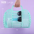 thumbnail image 2 of Bolsa de Playa BABANA Jelly para Mujer, Gran Tote, Color Menta, 2 of 8