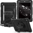 thumbnail image 1 of Étui iPad 2018 9.7, Étui de Protection Antichoc Robuste avec Sangle pour iPad Air 2/Pro 9.7/iPad 2017 9.7 Pouces, 1 of 6