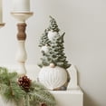 thumbnail image 2 of Melrose Set of 2 Frosted Triple Gnome Stack Christmas Figurines 11.75", 2 of 3