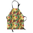 thumbnail image 1 of Garden Apron, Exotic Farming Harvest Fruits Avocado Vegetable Agriculture Cooking Food Theme, Unisex Kitchen Bib with Adjustable Neck for Cooking Gardening, Adult Size, Multicolor, by Ambesonne, 1 of 4