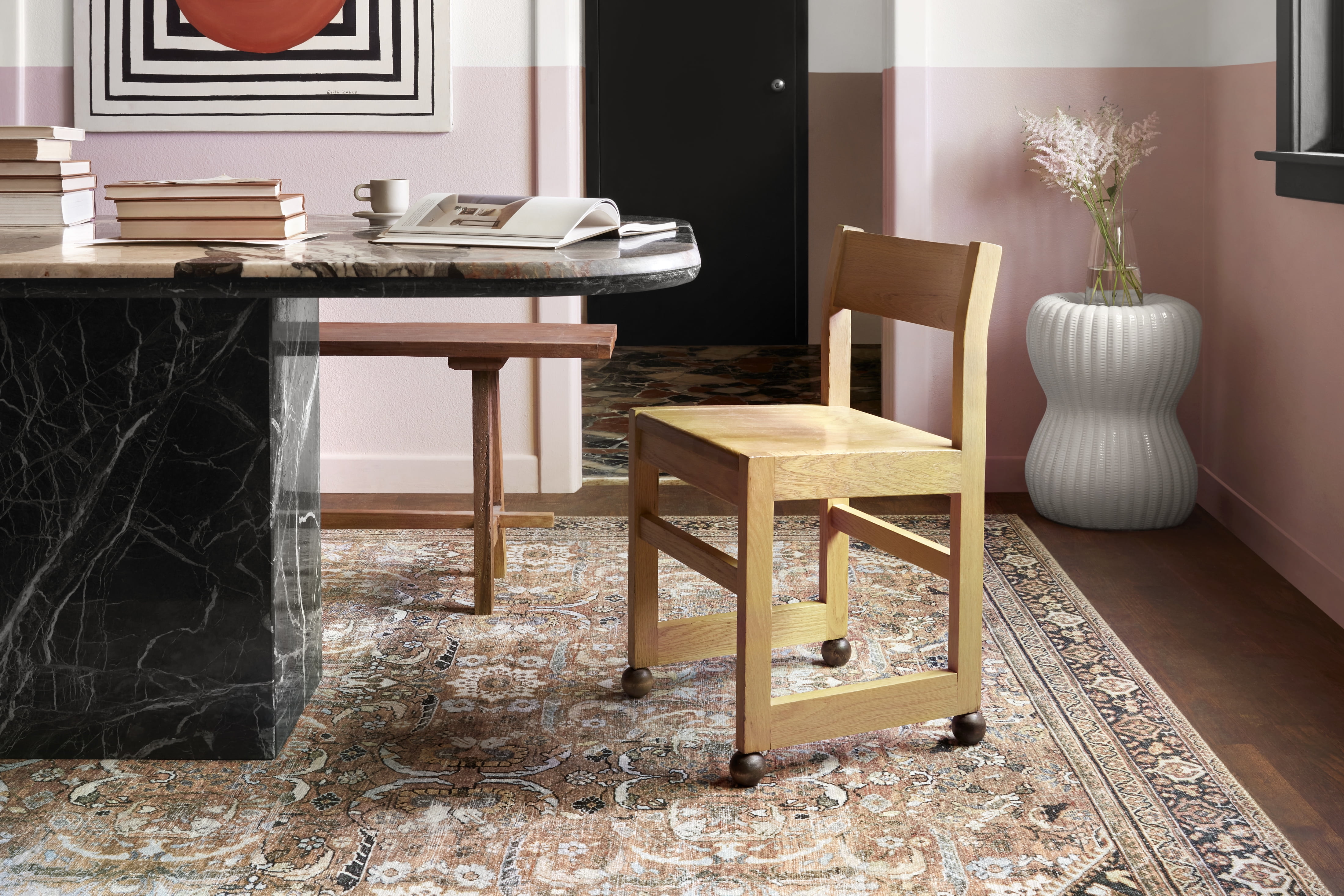 Loloi Wynter Auburn / Multi 2'-6" x 12'-0" Runner Rug