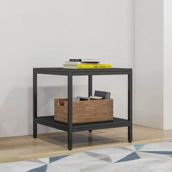 Dextrus Commercial Ice Maker Fridge Table Stand with 2-Tier Storage Shelf