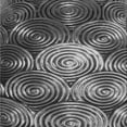 thumbnail image 1 of Ahgly Company Machine Washable Indoor Square Transitional Dark Gray Black Area Rugs, 7' Square, 1 of 7