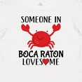 thumbnail image 4 of Inktastic Someone in Boca Raton Loves Me Boys or Girls Baby T-Shirt, 4 of 5