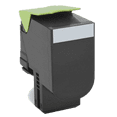 thumbnail image 1 of Zoomtoner Cartouche de Toner Laser Compatible Lexmark 80C1SK0 Noir pour Lexmark / IBM CX310DN, 1 of 1