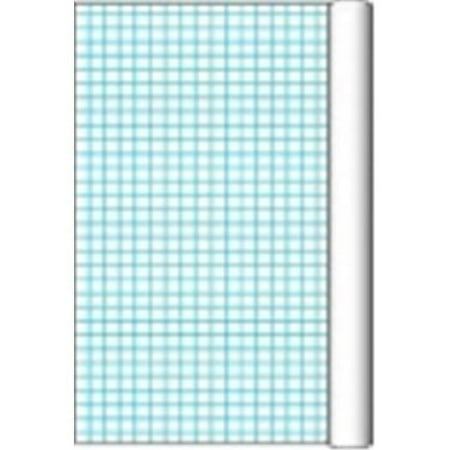 Pacon Paper Grid Roll With 1 Inch Grid Rule - 34.5 x 200 Ft. - White