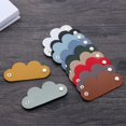 thumbnail image 4 of 1Pcs Cartoon Leather Desktop Storage Earphone Cord Winder Cable Management Winder Tie Cable Winder Cord Organizer RED, 4 of 8
