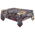 thumbnail image 1 of BSDHOME Flowers Cotton Linen Tablecloth 60x104 inches Tablecover Desk Table Cloth For Dining Room, Tea Table, Picnics, Parties, 1 of 5