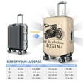 thumbnail image 4 of Pofeuu Let The Adventure Begin Print Luggage Suitcase Cover Protector Luggage Washable Covers Aesthetic for 18/24/28/32 inch Luggage（No luggage included）-Medium, 4 of 7
