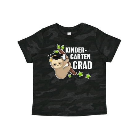 

Inktastic Kindergarten Grad Sloth Gift Toddler Boy or Toddler Girl T-Shirt