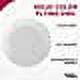thumbnail image 3 of DISCOUNT PROMOS Frisbees 9.25 inch. Set of 10, Bulk Pack - Fun Outdoor Games for Adults and Family - White, 3 of 5