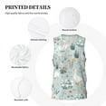thumbnail image 3 of Rocae Goose and Doodle Flowers for Men's Basketball Jersey Lightweight and Breathable Athletic Tank Top,Quick-Drying Sports Jersey, 3 of 9