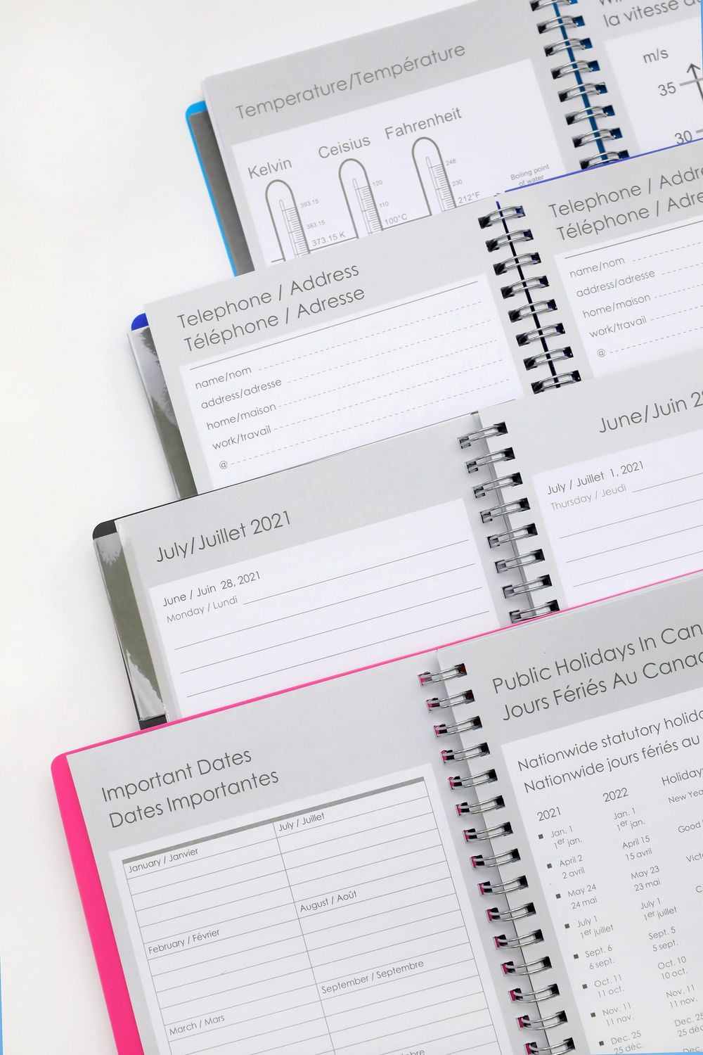 MEDIUM DATED POLY PLANNER