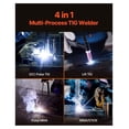 thumbnail image 2 of 140A MMA Welder 4-in-1 Welding Machine - Stick TIG Pulse DC Inverter, 2 of 9