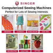 SINGER® SE9180 Embroidery & Sewing Machine with Accessory Kit | 250 Built-in Stitches, 150 Embroidery Designs & 10 Fonts, Wifi Connectivity with 7 Touch Screen