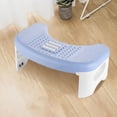 thumbnail image 4 of Taburete De Inodoro Plegable Anti Estreñimiento Potty Step Para Baño Oficina Azul, 4 of 7