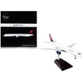 thumbnail image 4 of Boeing 757-200 Commercial Aircraft "Delta Air Lines" White with Red and Blue Tail 1/200 Die Cast Model Airplane by GeminiJets, 4 of 4