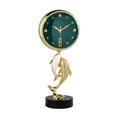 thumbnail image 1 of Bedroom Clock Rhinestone Seat Clock Living Room Desktop Clock Office Clock Mantel Clock Desk Clock Home Decorative Sitting Clock Pendulum, 1 of 7