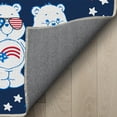 thumbnail image 4 of Well Woven Care Bears 3 Patriotic Bears 5' x 7' Navy Blue Area Rug, 4 of 6
