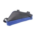 thumbnail image 3 of Bolsa de almacenamiento para cuadro de bicicleta, bolsa triangular para bicicletas, bolsillo lateral impermeable, para tubo delantero de bicicleta de Negro Azul, 3 of 8