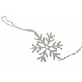 thumbnail image 3 of Maison Concepts Christmas Beaded Snowflake Garland (3L X 3W X 26H), 3 of 3