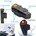 thumbnail image 4 of Motorcycle Helmet Bluetooth Stereo Headset Motorbike Waterproof, 4 of 5