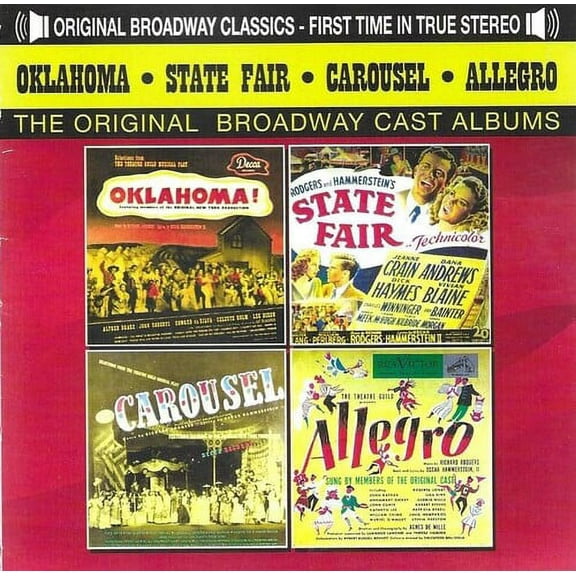 Original Cast - Oklahoma-State Fair - Carousel-Allegro - Music & Performance - CD