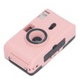 thumbnail image 3 of NFTIGB 35MM Film Camera Reusable Lightweight Vintage Retro Camera Built-in Flash with 28MM F/8 Lens 1/120s Shutter Speed Portable Photography Student Festival Gift, Pink, 3 of 9