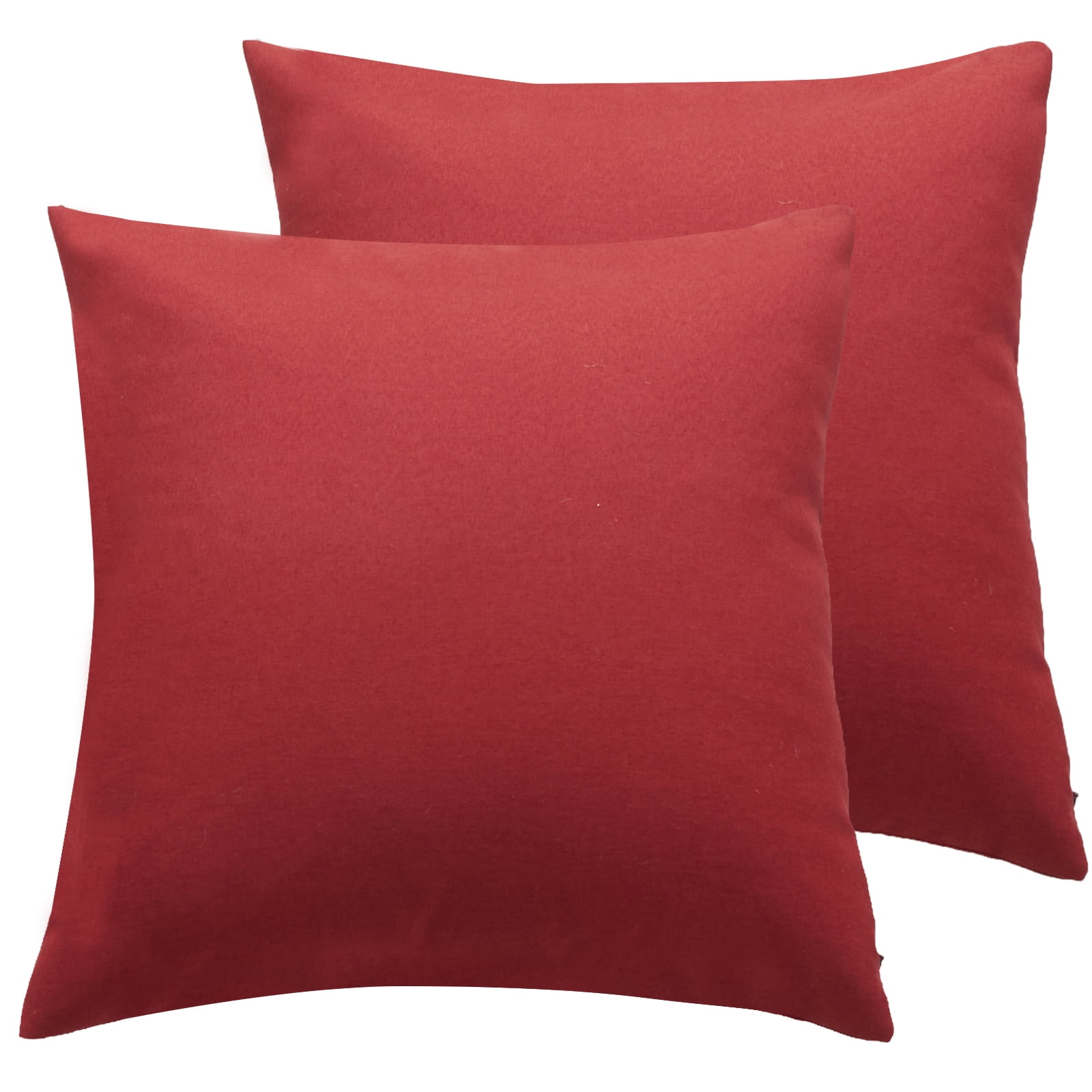 CJC Outdoor Throw Pillow Covers Waterproof 2 Pack Square Cushion Cases