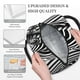 thumbnail image 3 of Easygdp Optical Zebra Illusion Bolsa de Almuerzo Insulada Grande, Forro de Aluminio, Diseño Espacioso, a Prueba de Fugas, Ideal para Trabajo, Picnics, Viajes y Actividades al Aire Libre, 3 of 6
