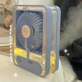 thumbnail image 6 of Up to 65% off! Air Conditioner Cooler Mini Fan USB Charging Spray Mini Conditioner Portable Humidification Desktop Fan, 6 of 6