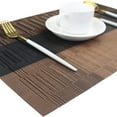 thumbnail image 3 of Mantel individual, mantel individual de mesa duradero, mantel individual de cocina de vinilo tejido lavable, 3 of 7