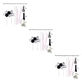 thumbnail image 2 of bedienty Cake Topper Home Wedding Party Cake Balloon Ribbon Straws Decoration Pastry Decor Sapphire Glitter Balloon 3# 3Set, 2 of 6