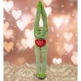 thumbnail image 2 of DolliBu I Love You Heart Plush Hanging Alligator - Cute Stuffed Animal - 21 inches, 2 of 6