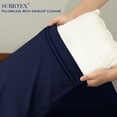 thumbnail image 5 of Subrtex 3-Piece 1600 Thread Count Microfiber Bed Sheet Set Super Soft with 40% Tencel and 60% Cotton (Twin XL, Navy), 5 of 11