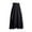 Black, variant on ShomPort Women's Long Skirt Summer High Waist Lace up Flowy Chiffon Skirt A-Line Dance Skirts